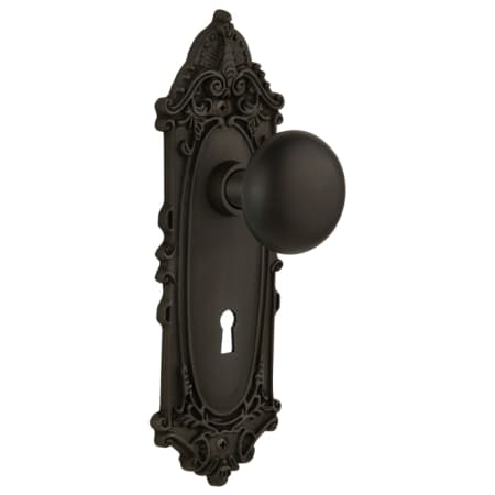 A large image of the Nostalgic Warehouse VICNYK_PRV_234_KH Oil-Rubbed Bronze