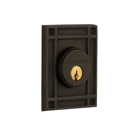 A large image of the Nostalgic Warehouse MISMIS_2CYL_234_NA Oil-Rubbed Bronze
