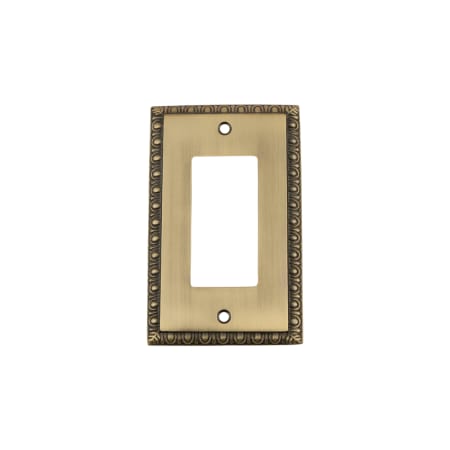 A large image of the Nostalgic Warehouse EAD_SWPLT_R1 Antique Brass
