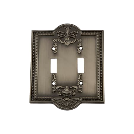 A large image of the Nostalgic Warehouse MEA_SWPLT_T2 Antique Pewter