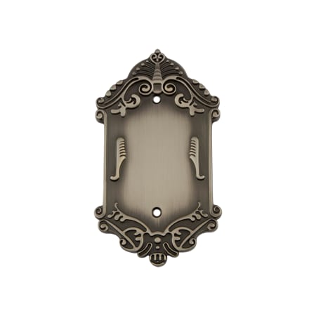 A large image of the Nostalgic Warehouse VIC_SWPLT_B Antique Pewter