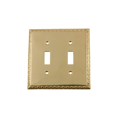 A large image of the Nostalgic Warehouse EAD_SWPLT_T2 Unlacquered Brass