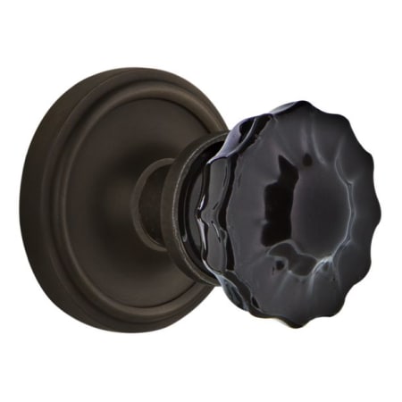 A large image of the Nostalgic Warehouse CLACRB_PRV_238_NK Oil-Rubbed Bronze