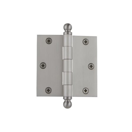 A large image of the Nostalgic Warehouse BALHNG_SQ_ST_RES_312 Satin Nickel