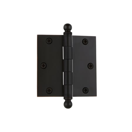 A large image of the Nostalgic Warehouse BALHNG_SQ_ST_RES_312 Oil Rubbed Bronze