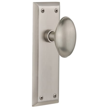 A large image of the Nostalgic Warehouse NYKHOM_PRV_238_NK Satin Nickel