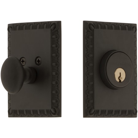 A large image of the Nostalgic Warehouse NEONEO_1CYL_238 Oil-Rubbed Bronze
