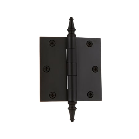 A large image of the Nostalgic Warehouse STEHNG_SQ_ST_RES_312 Oil Rubbed Bronze