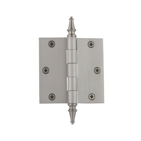 A large image of the Nostalgic Warehouse STEHNG_SQ_ST_RES_312 Satin Nickel