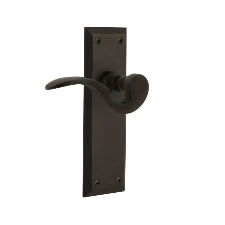 A large image of the Nostalgic Warehouse NYKMAN_PSG_234_NK Oil-Rubbed Bronze