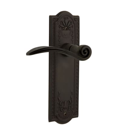 A large image of the Nostalgic Warehouse MEASWN_PSG_234_NK Oil-Rubbed Bronze