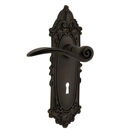 A large image of the Nostalgic Warehouse VICSWN_PSG_238_KH Oil-Rubbed Bronze