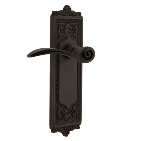 A large image of the Nostalgic Warehouse EADSWN_PRV_238_NK Oil-Rubbed Bronze