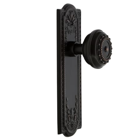 Nostalgic Warehouse 716715 Unlacquered Brass Meadows Solid Brass Privacy Door Knob Set With 2 3 4 Backset Faucetdirect Com