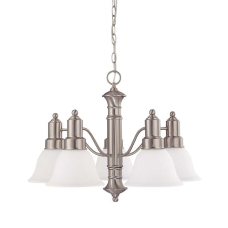 A large image of the Nuvo Lighting 60/3292 Brushed Nickel