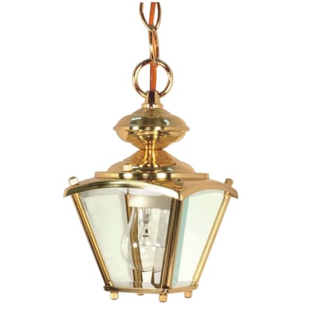 A large image of the Nuvo Lighting 60/555 Polished Brass