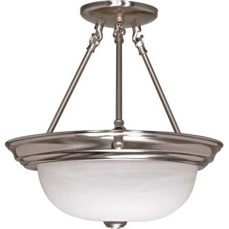 A large image of the Nuvo Lighting 60/201 Brushed Nickel