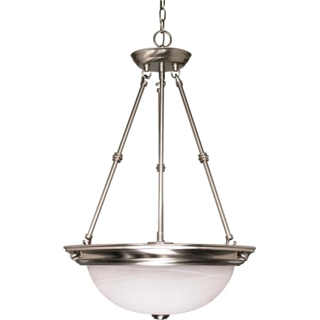 A large image of the Nuvo Lighting 60/203 Brushed Nickel