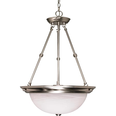 A large image of the Nuvo Lighting 60/204 Brushed Nickel