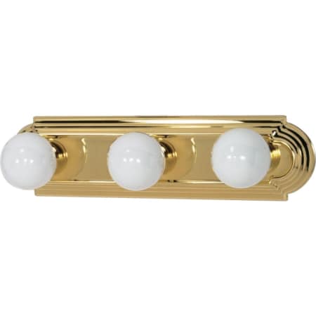 A large image of the Nuvo Lighting 60/308 Polished Brass