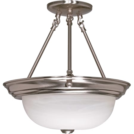 A large image of the Nuvo Lighting 60/3185 Brushed Nickel