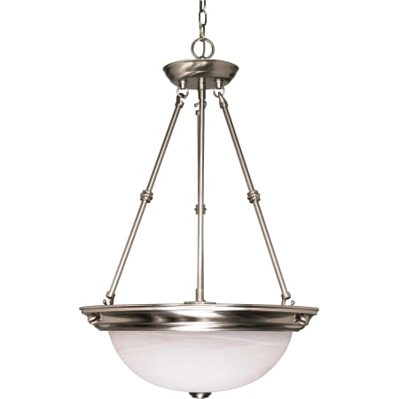 A large image of the Nuvo Lighting 60/3187 Brushed Nickel