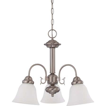 A large image of the Nuvo Lighting 60/3241 Brushed Nickel