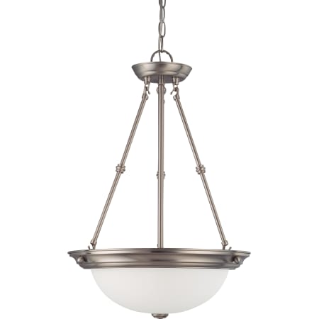 A large image of the Nuvo Lighting 60/3247 Brushed Nickel