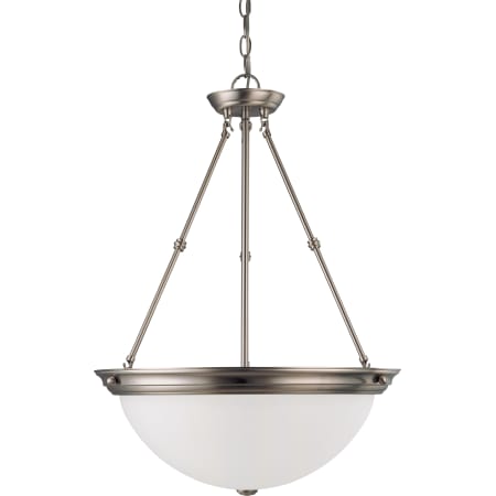 A large image of the Nuvo Lighting 60/3248 Brushed Nickel