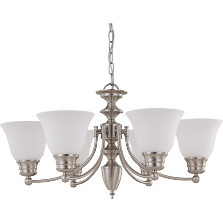 A large image of the Nuvo Lighting 60/3255 Brushed Nickel