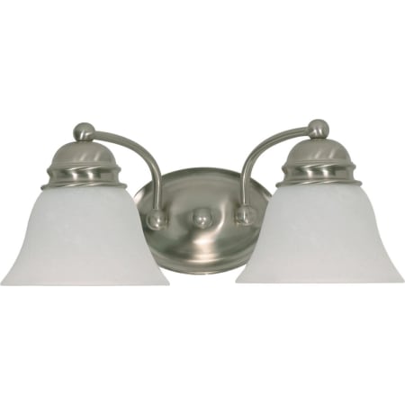 A large image of the Nuvo Lighting 60/341 Brushed Nickel