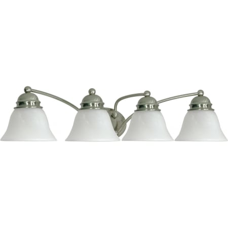 A large image of the Nuvo Lighting 60/343 Brushed Nickel