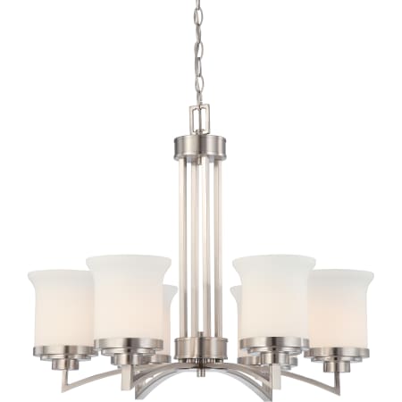 A large image of the Nuvo Lighting 60/4105 Brushed Nickel