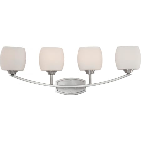 A large image of the Nuvo Lighting 60/4184 Brushed Nickel