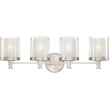 A large image of the Nuvo Lighting 60/4644 Brushed Nickel