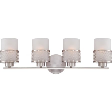 A large image of the Nuvo Lighting 60/4684 Brushed Nickel