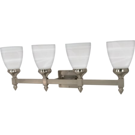 A large image of the Nuvo Lighting 60/469 Brushed Nickel