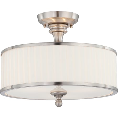 A large image of the Nuvo Lighting 60/4737 Brushed Nickel