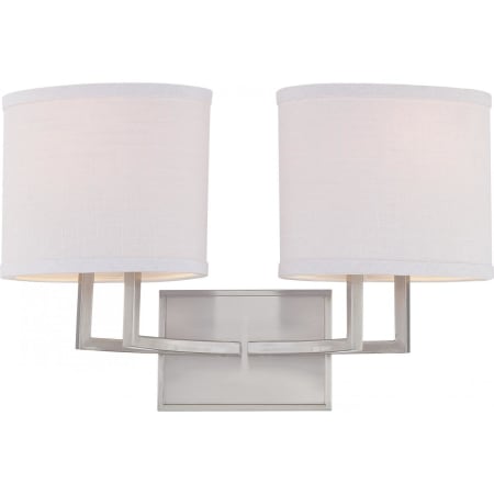 A large image of the Nuvo Lighting 60/4752 Brushed Nickel
