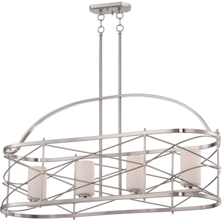 A large image of the Nuvo Lighting 60/5334 Brushed Nickel