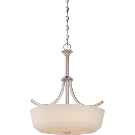 A large image of the Nuvo Lighting 60/5827 Brushed Nickel