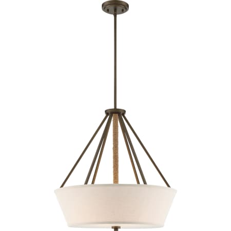 A large image of the Nuvo Lighting 60/5896 Mahogany Bronze