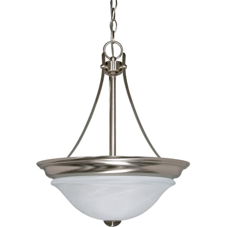 A large image of the Nuvo Lighting 60/590 Brushed Nickel