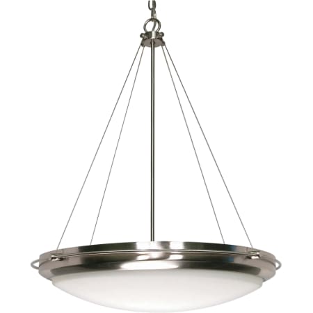 A large image of the Nuvo Lighting 60/610 Brushed Nickel