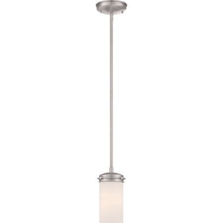 A large image of the Nuvo Lighting 60/615 Brushed Nickel