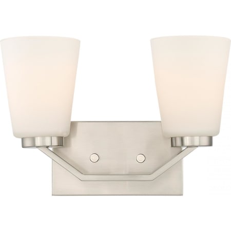 A large image of the Nuvo Lighting 60/6242 Brushed Nickel