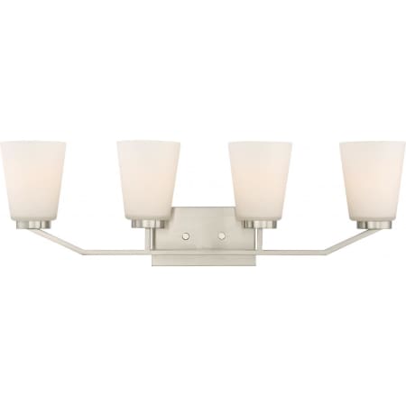 A large image of the Nuvo Lighting 60/6244 Brushed Nickel