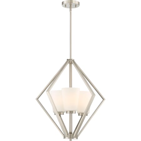 A large image of the Nuvo Lighting 60/6245 Brushed Nickel