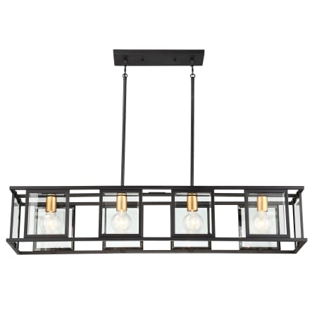 A large image of the Nuvo Lighting 60/6417 Black
