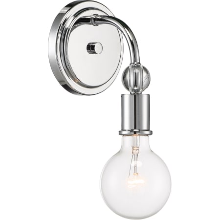 A large image of the Nuvo Lighting 60/6561 Polished Nickel / K9 Crystal